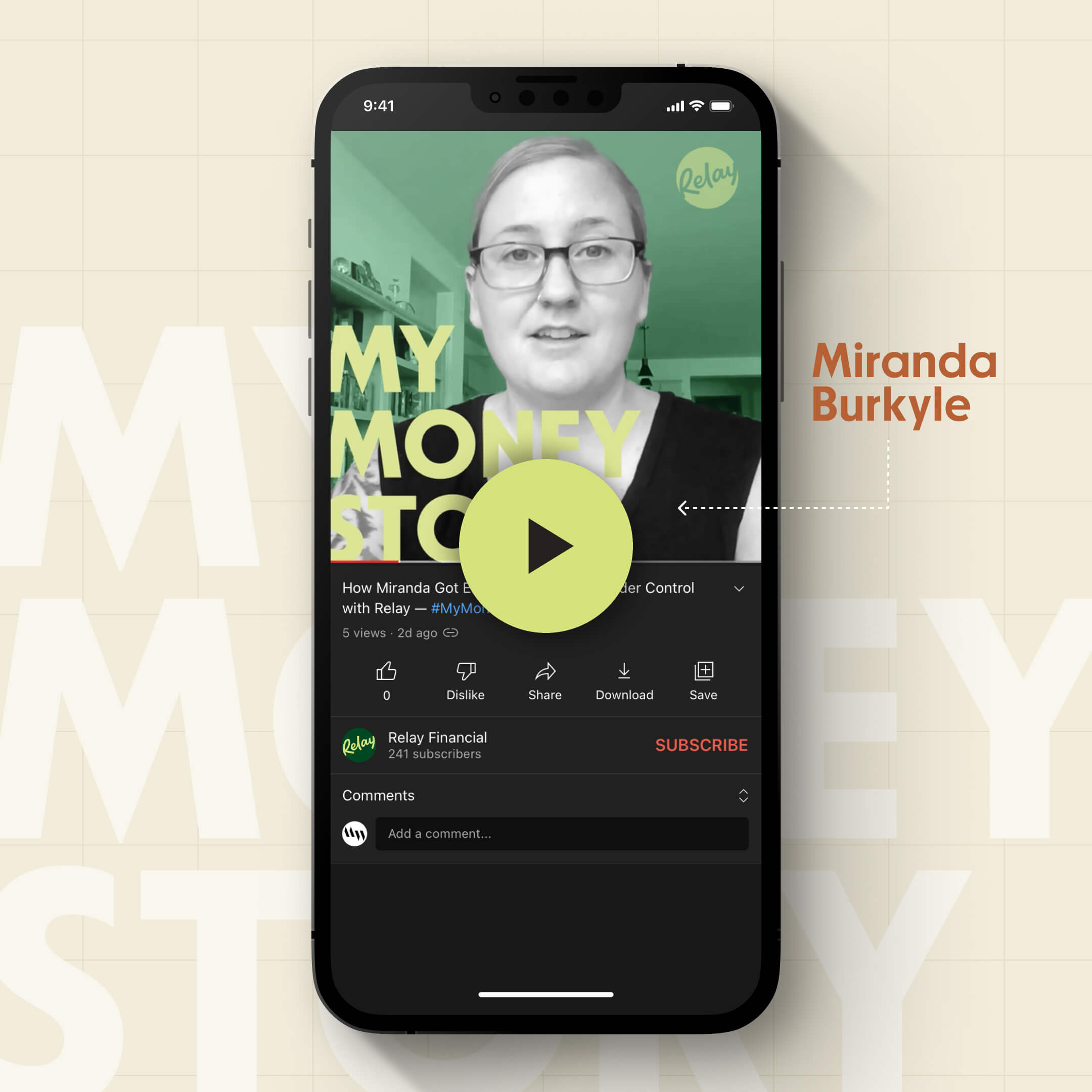 Miranda Burkyle's My Money Story video