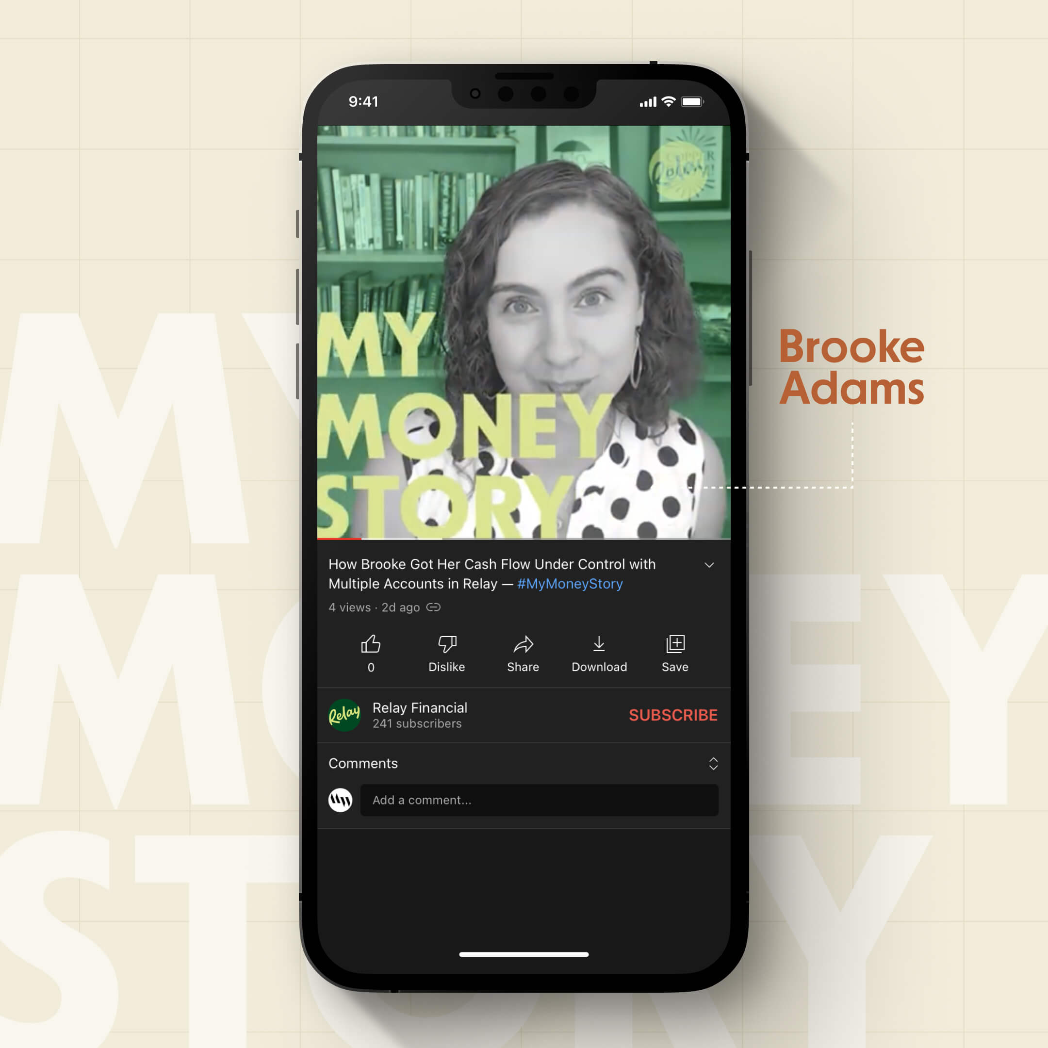 Brooke Adams's My Money Story video