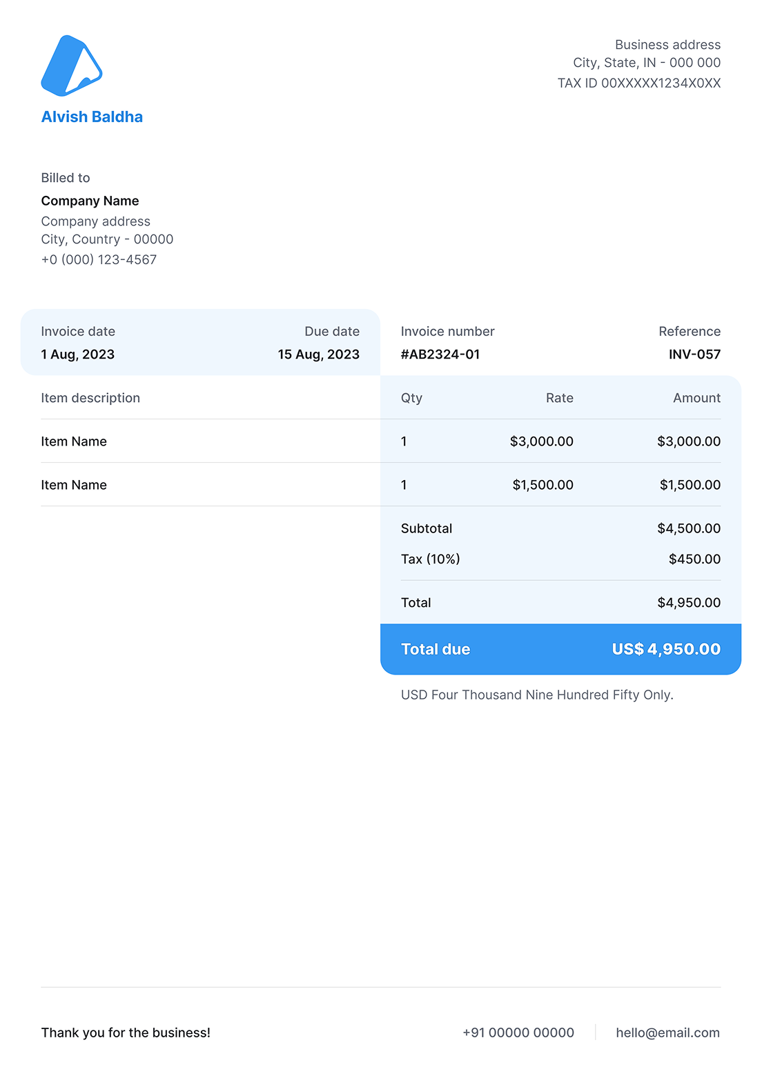Invoice