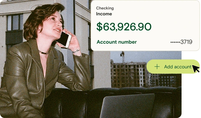Woman on her phone