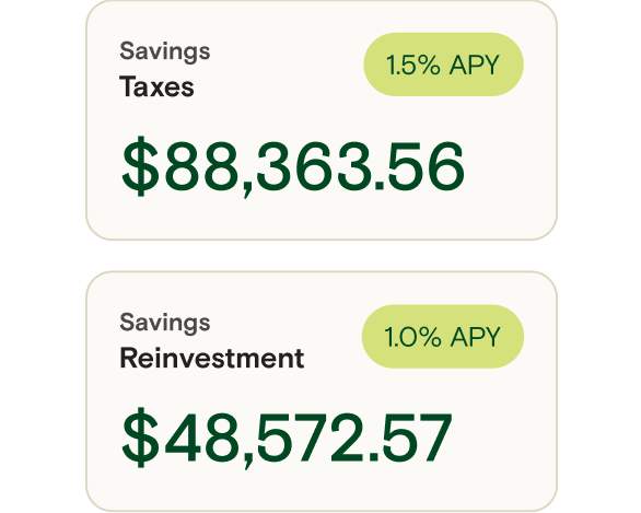 Person holding their files with savings account graphics on  top